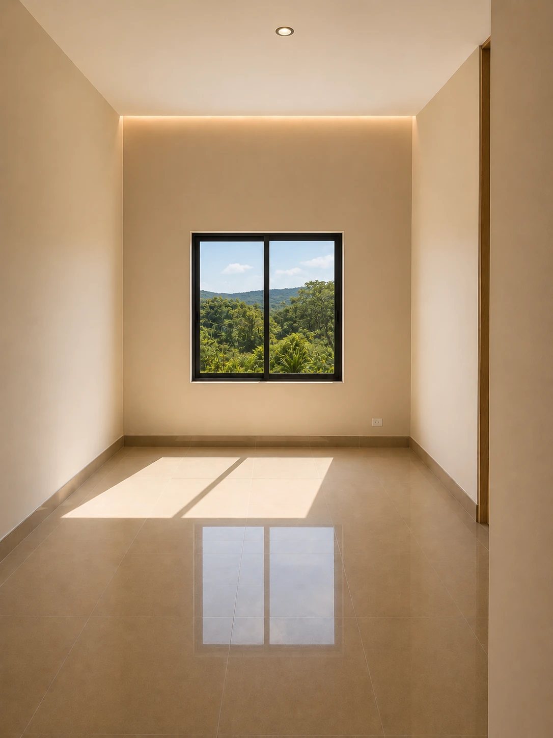 Habitación en planta alta como referencia